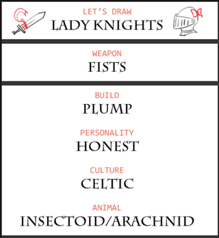 Illustration for article titled Let's Have More Lady Knight Designs Like These!